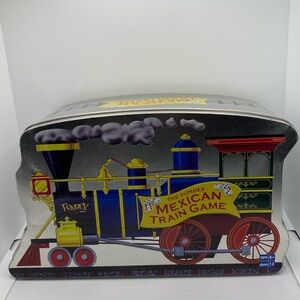 The Fundex Mexican Train Game in Storage Tin